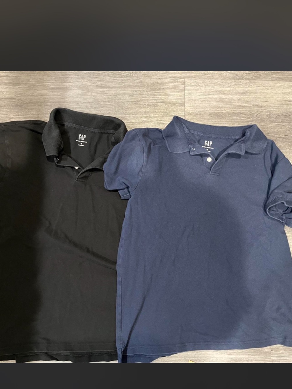 GAP Men's Polo Bundle - Black and Navy